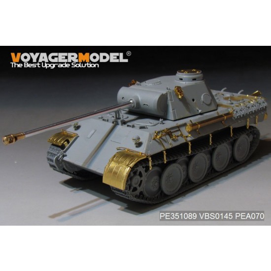 1/35 WWII German Panther D Early Version Basic Detail Set for Dragon kits #6164/6299 1/35 WWII German Panther D Early Version Basic Detail Set for Dragon kits #6164/6299