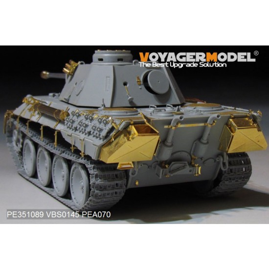 1/35 WWII German Panther D Early Version Basic Detail Set for Dragon kits #6164/6299 1/35 WWII German Panther D Early Version Basic Detail Set for Dragon kits #6164/6299