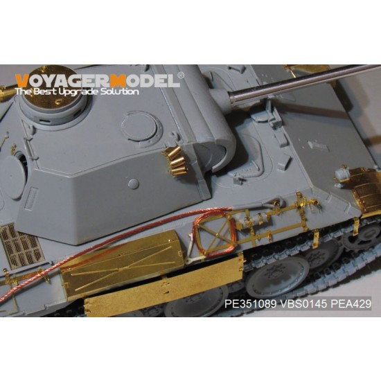 1/35 WWII German Panther D Early Version Basic Detail Set for Dragon kits #6164/6299 1/35 WWII German Panther D Early Version Basic Detail Set for Dragon kits #6164/6299