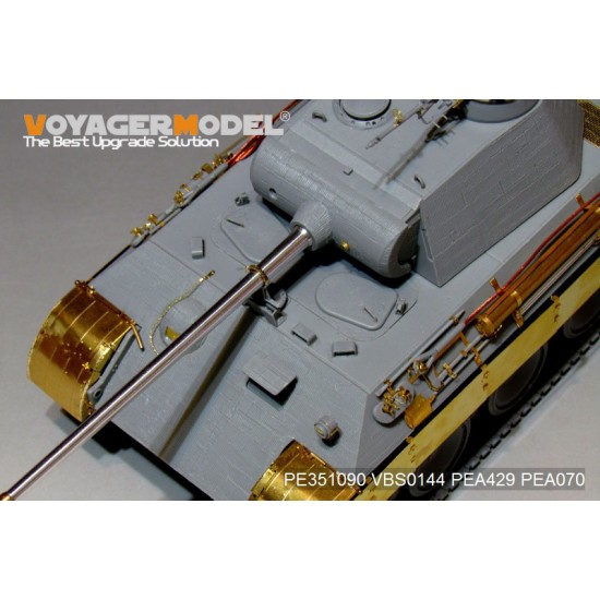 1/35 WWII German Panther A Mid Version Basic Detail Set for Dragon kits #6160/6168/6358 1/35 WWII German Panther A Mid Version Basic Detail Set for Dragon kits #6160/6168/6358