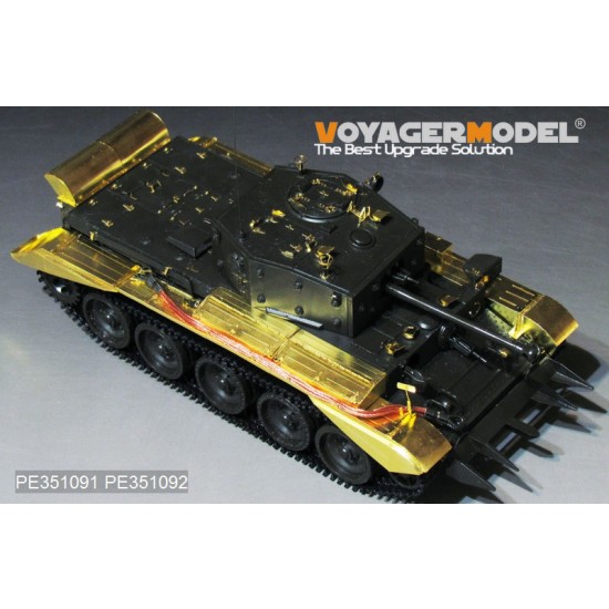 1/35 WWII British Cromwell Mk. IV/Centaur C.S.Mk IV Detail Set for Tamiya kit #35221/232 1/35 WWII British Cromwell Mk. IV/Centaur C.S.Mk IV Detail Set for Tamiya kit #35221/232