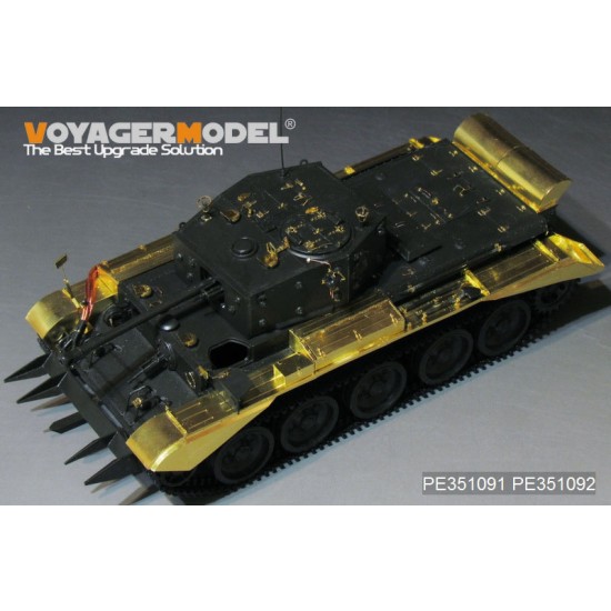 1/35 WWII British Cromwell Mk. IV/Centaur C.S.Mk IV Detail Set for Tamiya kit #35221/232 1/35 WWII British Cromwell Mk. IV/Centaur C.S.Mk IV Detail Set for Tamiya kit #35221/232