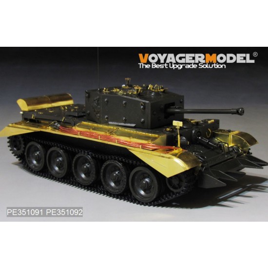 1/35 WWII British Cromwell Mk. IV/Centaur C.S.Mk IV Detail Set for Tamiya kit #35221/232 1/35 WWII British Cromwell Mk. IV/Centaur C.S.Mk IV Detail Set for Tamiya kit #35221/232