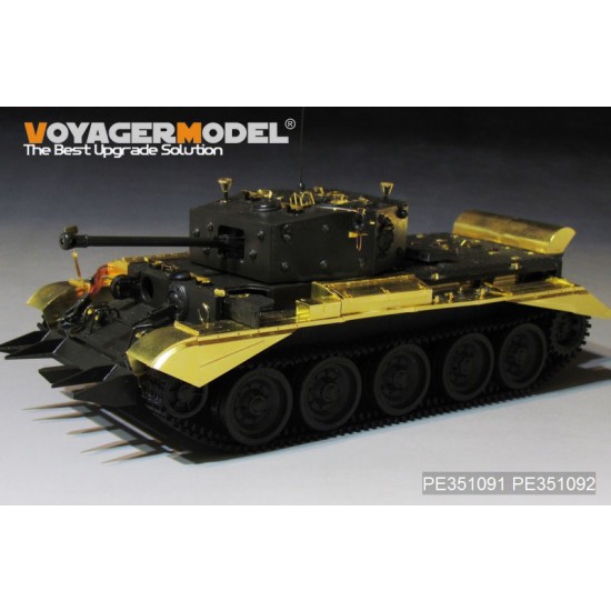 1/35 WWII British Cromwell Mk. IV/Centaur C.S.Mk IV Detail Set for Tamiya kit #35221/232 1/35 WWII British Cromwell Mk. IV/Centaur C.S.Mk IV Detail Set for Tamiya kit #35221/232