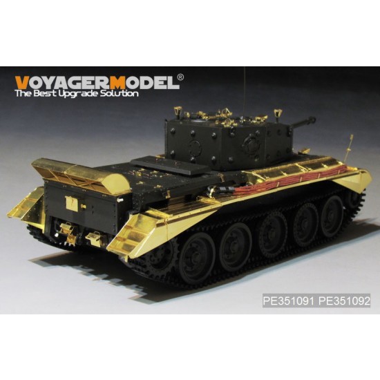 1/35 WWII British Cromwell Mk. IV/Centaur C.S.Mk IV Detail Set for Tamiya kit #35221/232 1/35 WWII British Cromwell Mk. IV/Centaur C.S.Mk IV Detail Set for Tamiya kit #35221/232