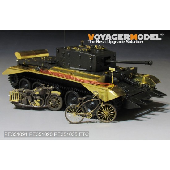 1/35 WWII British Cromwell Mk. IV/Centaur C.S.Mk IV Detail Set for Tamiya kit #35221/232 1/35 WWII British Cromwell Mk. IV/Centaur C.S.Mk IV Detail Set for Tamiya kit #35221/232
