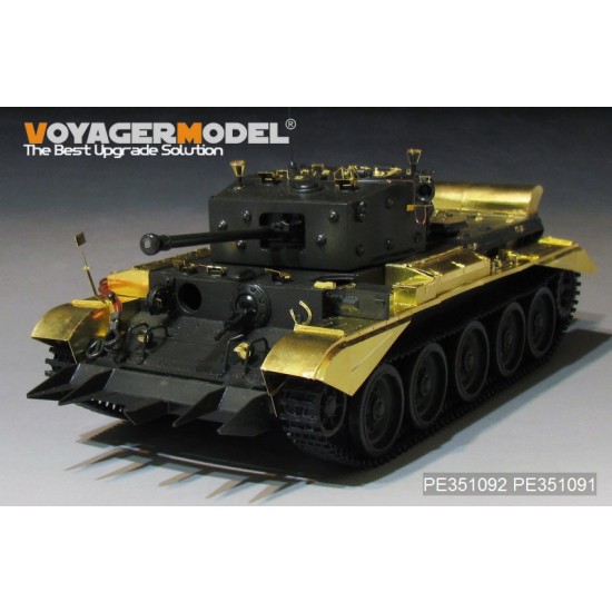 1/35 WWII Cromwell Mk. IV/Centaur C.S.Mk IV Fenders Detail Set for Tamiya 35221/232 1/35 WWII Cromwell Mk. IV/Centaur C.S.Mk IV Fenders Detail Set for Tamiya 35221/232