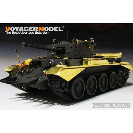 1/35 WWII Cromwell Mk. IV/Centaur C.S.Mk IV Fenders Detail Set for Tamiya 35221/232 1/35 WWII Cromwell Mk. IV/Centaur C.S.Mk IV Fenders Detail Set for Tamiya 35221/232