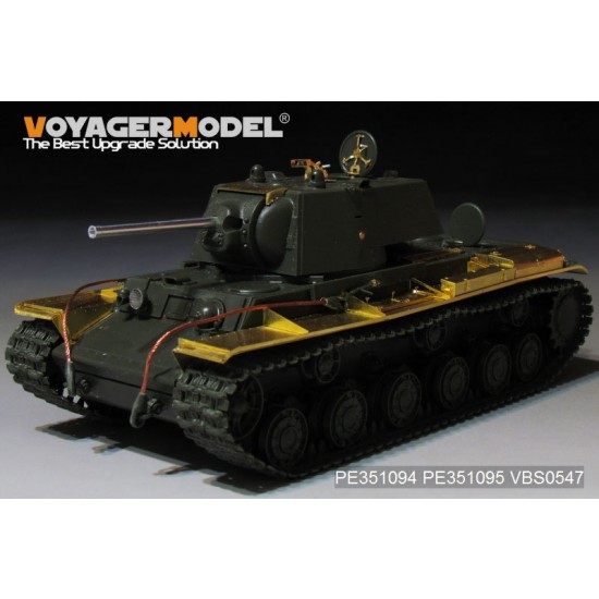 1/35 WWII Russian KV-1 Mod.1941 Basic Detail Set for Tamiya kit #35372 1/35 WWII Russian KV-1 Mod.1941 Basic Detail Set for Tamiya kit #35372