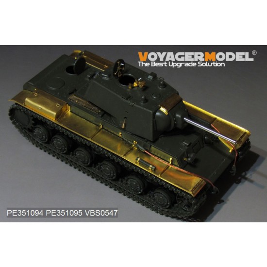 1/35 WWII Russian KV-1 Mod.1941 Basic Detail Set for Tamiya kit #35372 1/35 WWII Russian KV-1 Mod.1941 Basic Detail Set for Tamiya kit #35372