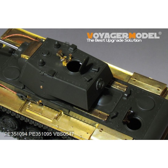 1/35 WWII Russian KV-1 Mod.1941 Basic Detail Set for Tamiya kit #35372 1/35 WWII Russian KV-1 Mod.1941 Basic Detail Set for Tamiya kit #35372