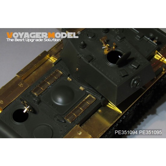 1/35 WWII Russian KV-1 Mod.1941 Basic Detail Set for Tamiya kit #35372 1/35 WWII Russian KV-1 Mod.1941 Basic Detail Set for Tamiya kit #35372