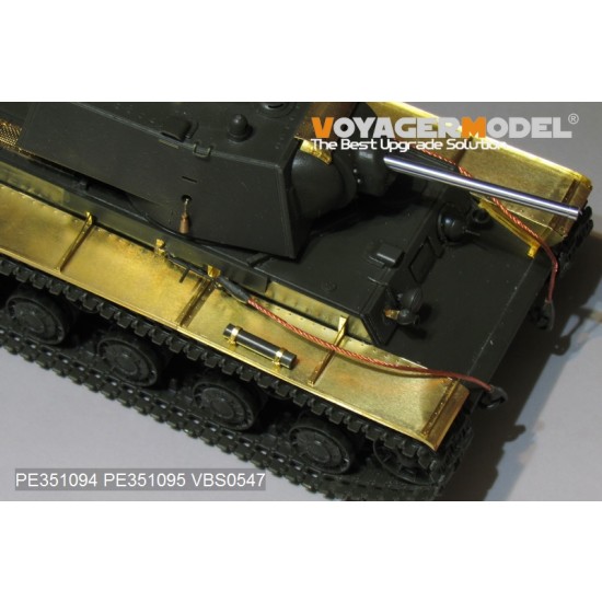 1/35 WWII Russian KV-1 Mod.1941 Basic Detail Set for Tamiya kit #35372 1/35 WWII Russian KV-1 Mod.1941 Basic Detail Set for Tamiya kit #35372