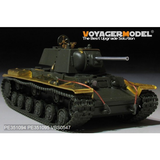 1/35 WWII Russian KV-1 Mod.1941 Basic Detail Set for Tamiya kit #35372 1/35 WWII Russian KV-1 Mod.1941 Basic Detail Set for Tamiya kit #35372