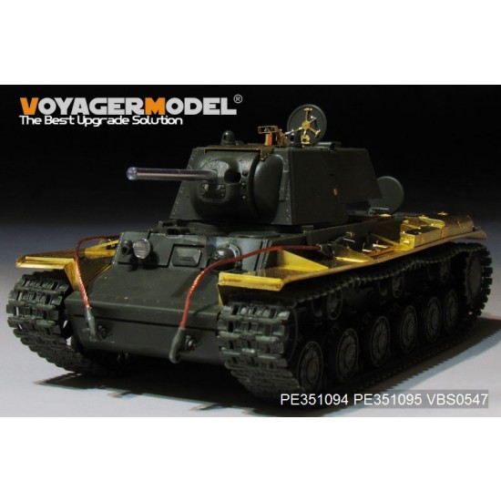 1/35 WWII Russian KV-1 Mod.1941 Basic Detail Set for Tamiya kit #35372 1/35 WWII Russian KV-1 Mod.1941 Basic Detail Set for Tamiya kit #35372