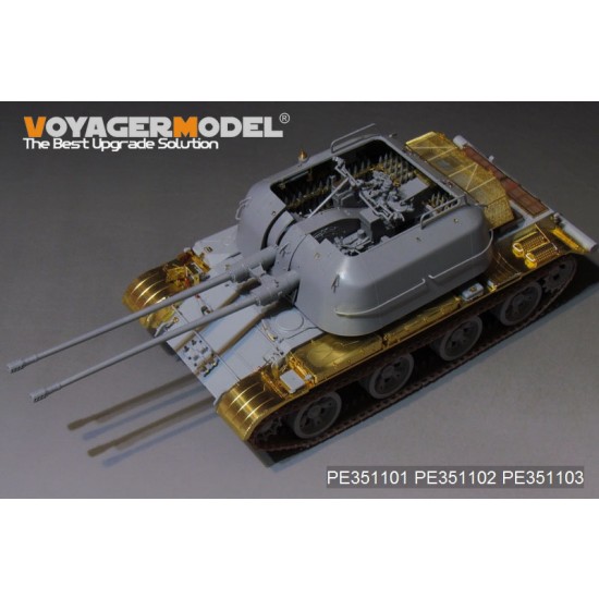 1/35 Soviet ZSU-57-2 SPAAG Basic set Detail Set for Trumpeter kit #05559 1/35 Soviet ZSU-57-2 SPAAG Basic set Detail Set for Trumpeter kit #05559