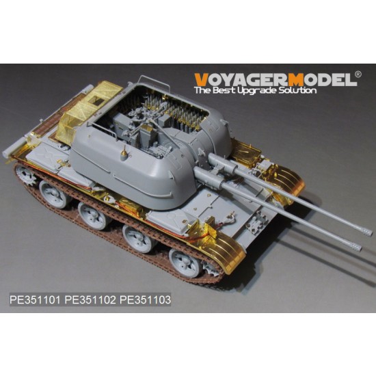 1/35 Soviet ZSU-57-2 SPAAG Basic set Detail Set for Trumpeter kit #05559 1/35 Soviet ZSU-57-2 SPAAG Basic set Detail Set for Trumpeter kit #05559