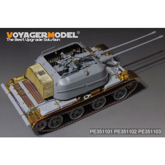 1/35 Soviet ZSU-57-2 SPAAG Basic set Detail Set for Trumpeter kit #05559 1/35 Soviet ZSU-57-2 SPAAG Basic set Detail Set for Trumpeter kit #05559