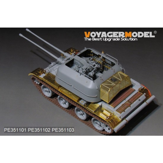 1/35 Soviet ZSU-57-2 SPAAG Basic set Detail Set for Trumpeter kit #05559 1/35 Soviet ZSU-57-2 SPAAG Basic set Detail Set for Trumpeter kit #05559