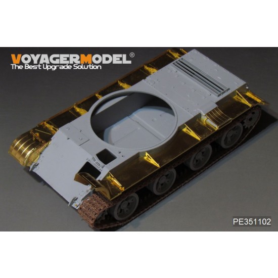 1/35 Soviet ZSU-57-2 SPAAG Fenders Detail Set for Trumpeter kit #05559 1/35 Soviet ZSU-57-2 SPAAG Fenders Detail Set for Trumpeter kit #05559