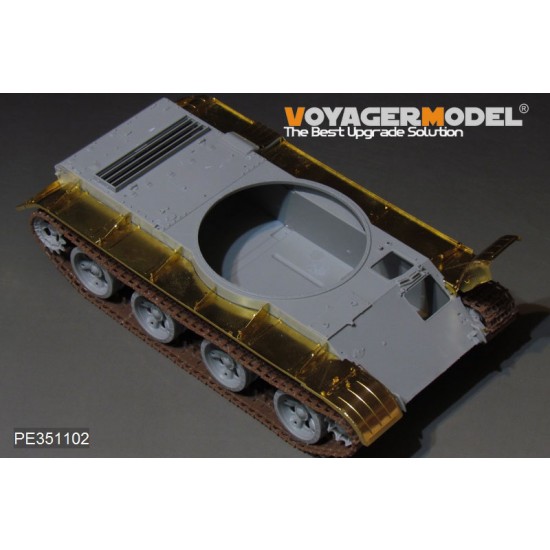 1/35 Soviet ZSU-57-2 SPAAG Fenders Detail Set for Trumpeter kit #05559 1/35 Soviet ZSU-57-2 SPAAG Fenders Detail Set for Trumpeter kit #05559