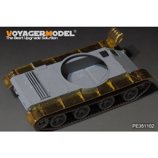 1/35 Soviet ZSU-57-2 SPAAG Fenders Detail Set for Trumpeter kit #05559 1/35 Soviet ZSU-57-2 SPAAG Fenders Detail Set for Trumpeter kit #05559