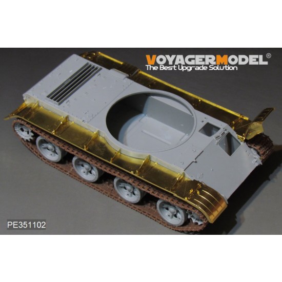 1/35 Soviet ZSU-57-2 SPAAG Fenders Detail Set for Trumpeter kit #05559 1/35 Soviet ZSU-57-2 SPAAG Fenders Detail Set for Trumpeter kit #05559