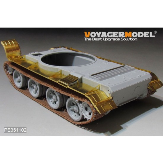 1/35 Soviet ZSU-57-2 SPAAG Fenders Detail Set for Trumpeter kit #05559 1/35 Soviet ZSU-57-2 SPAAG Fenders Detail Set for Trumpeter kit #05559