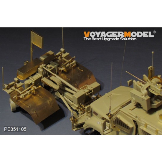 1/35 Modern US Army Spark II Mine Roller Upgrade Detail Set for Panda Hobby kit #TK-09 1/35 Modern US Army Spark II Mine Roller Upgrade Detail Set for Panda Hobby kit #TK-09