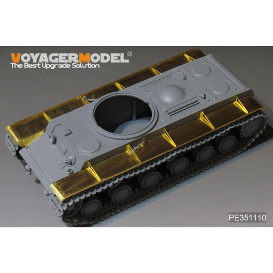 1/35 WWII Russian KV-2 Tank Fenders Detail Set for Trumpeter kits #00311/312