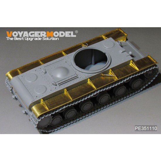 1/35 WWII Russian KV-2 Tank Fenders Detail Set for Trumpeter kits #00311/312