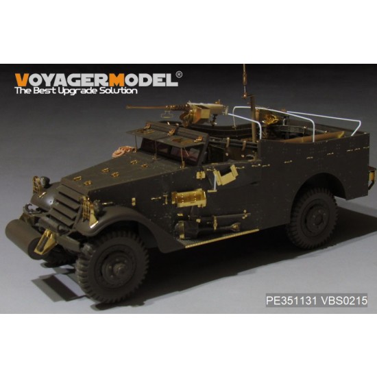 1/35 WWII US M3A1 White Scout Car Early Basic Detail Set for Tamiya kit #35363 1/35 WWII US M3A1 White Scout Car Early Basic Detail Set for Tamiya kit #35363