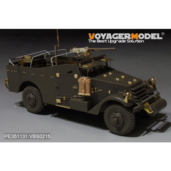 1/35 WWII US M3A1 White Scout Car Early Basic Detail Set for Tamiya kit #35363 1/35 WWII US M3A1 White Scout Car Early Basic Detail Set for Tamiya kit #35363