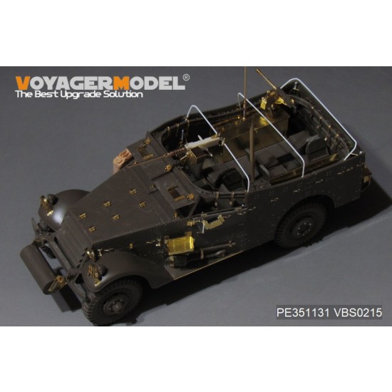 1/35 WWII US M3A1 White Scout Car Early Basic Detail Set for Tamiya kit #35363 1/35 WWII US M3A1 White Scout Car Early Basic Detail Set for Tamiya kit #35363
