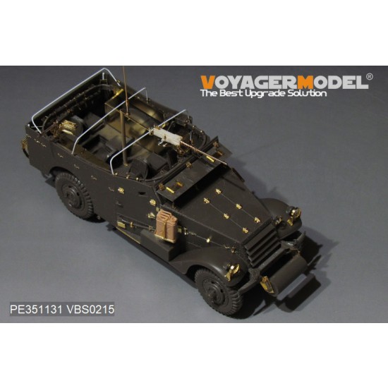 1/35 WWII US M3A1 White Scout Car Early Basic Detail Set for Tamiya kit #35363 1/35 WWII US M3A1 White Scout Car Early Basic Detail Set for Tamiya kit #35363