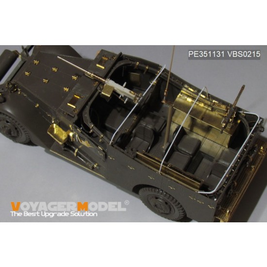 1/35 WWII US M3A1 White Scout Car Early Basic Detail Set for Tamiya kit #35363 1/35 WWII US M3A1 White Scout Car Early Basic Detail Set for Tamiya kit #35363