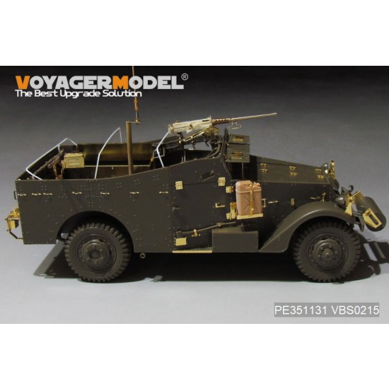 1/35 WWII US M3A1 White Scout Car Early Basic Detail Set for Tamiya kit #35363 1/35 WWII US M3A1 White Scout Car Early Basic Detail Set for Tamiya kit #35363