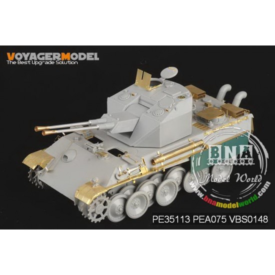 Upgrade set for 1/35 WWII German Flakpanzer V COELIAN (for Dragon 9022) Upgrade set for 1/35 WWII German Flakpanzer V COELIAN (for Dragon 9022)