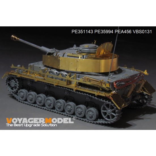 1/35 WWII German PzKpfw.IV Ausf.J Basic Detail set for Border Model #BT-006 1/35 WWII German PzKpfw.IV Ausf.J Basic Detail set for Border Model #BT-006