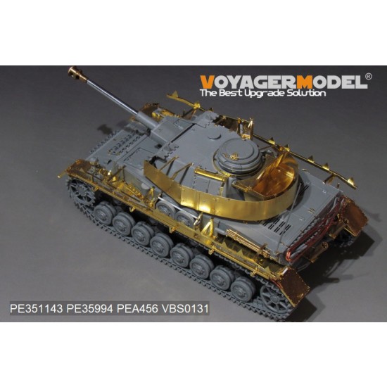 1/35 WWII German PzKpfw.IV Ausf.J Basic Detail set for Border Model #BT-006 1/35 WWII German PzKpfw.IV Ausf.J Basic Detail set for Border Model #BT-006
