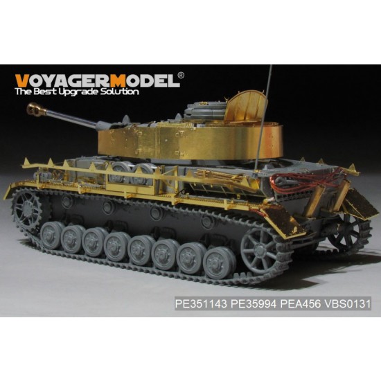 1/35 WWII German PzKpfw.IV Ausf.J Basic Detail set for Border Model #BT-006 1/35 WWII German PzKpfw.IV Ausf.J Basic Detail set for Border Model #BT-006