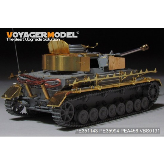 1/35 WWII German PzKpfw.IV Ausf.J Basic Detail set for Border Model #BT-006 1/35 WWII German PzKpfw.IV Ausf.J Basic Detail set for Border Model #BT-006