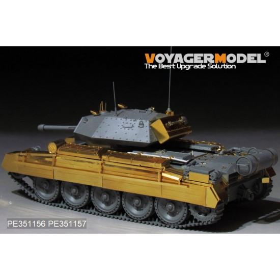 1/35 WWII British Crusader Mk.III Tank Basic Detail set for Border Model #BT-012 1/35 WWII British Crusader Mk.III Tank Basic Detail set for Border Model #BT-012
