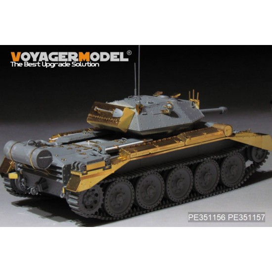 1/35 WWII British Crusader Mk.III Tank Basic Detail set for Border Model #BT-012 1/35 WWII British Crusader Mk.III Tank Basic Detail set for Border Model #BT-012