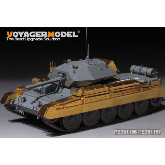 1/35 WWII British Crusader Mk.III Tank Basic Detail set for Border Model #BT-012 1/35 WWII British Crusader Mk.III Tank Basic Detail set for Border Model #BT-012