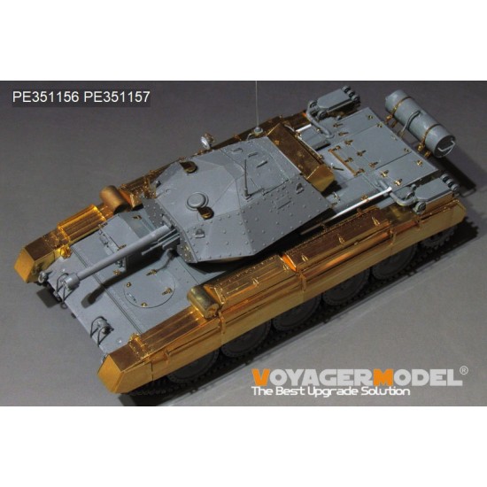 1/35 WWII British Crusader Mk.III Tank Basic Detail set for Border Model #BT-012 1/35 WWII British Crusader Mk.III Tank Basic Detail set for Border Model #BT-012