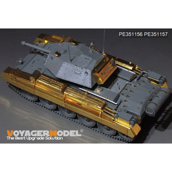 1/35 WWII British Crusader Mk.III Tank Basic Detail set for Border Model #BT-012 1/35 WWII British Crusader Mk.III Tank Basic Detail set for Border Model #BT-012