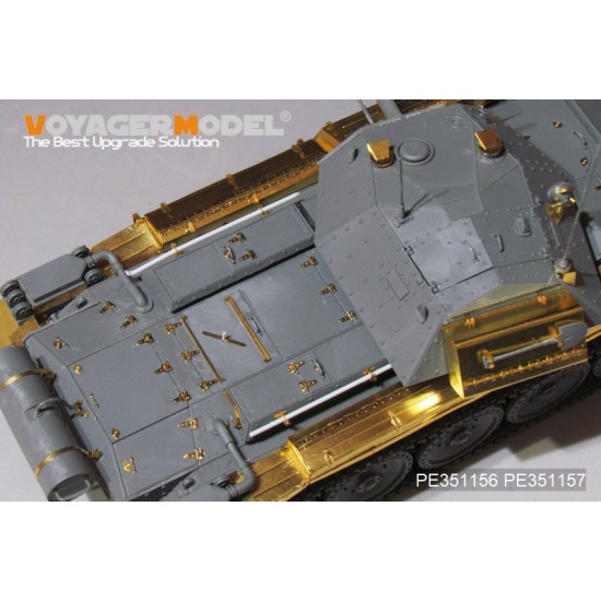 1/35 WWII British Crusader Mk.III Tank Basic Detail set for Border Model #BT-012 1/35 WWII British Crusader Mk.III Tank Basic Detail set for Border Model #BT-012