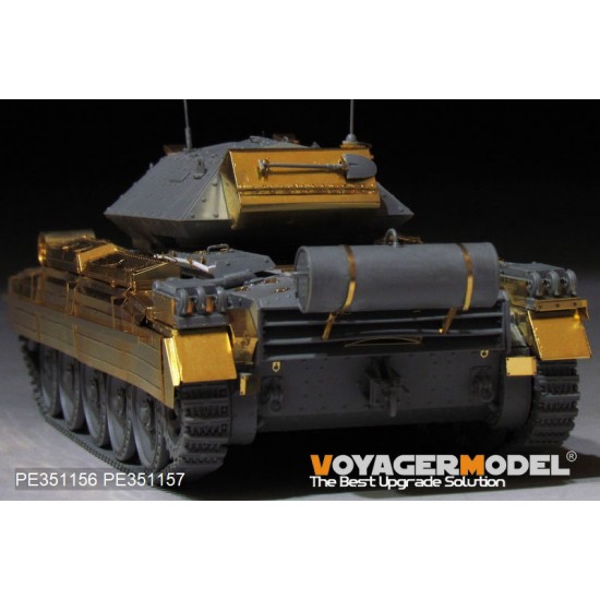 1/35 WWII British Crusader Mk.III Tank Basic Detail set for Border Model #BT-012 1/35 WWII British Crusader Mk.III Tank Basic Detail set for Border Model #BT-012