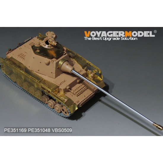1/35 WWII PzKpfw.IV Ausf.J (mit Panther F Turret) Detail set for Rye Field Model #5068 1/35 WWII PzKpfw.IV Ausf.J (mit Panther F Turret) Detail set for Rye Field Model #5068